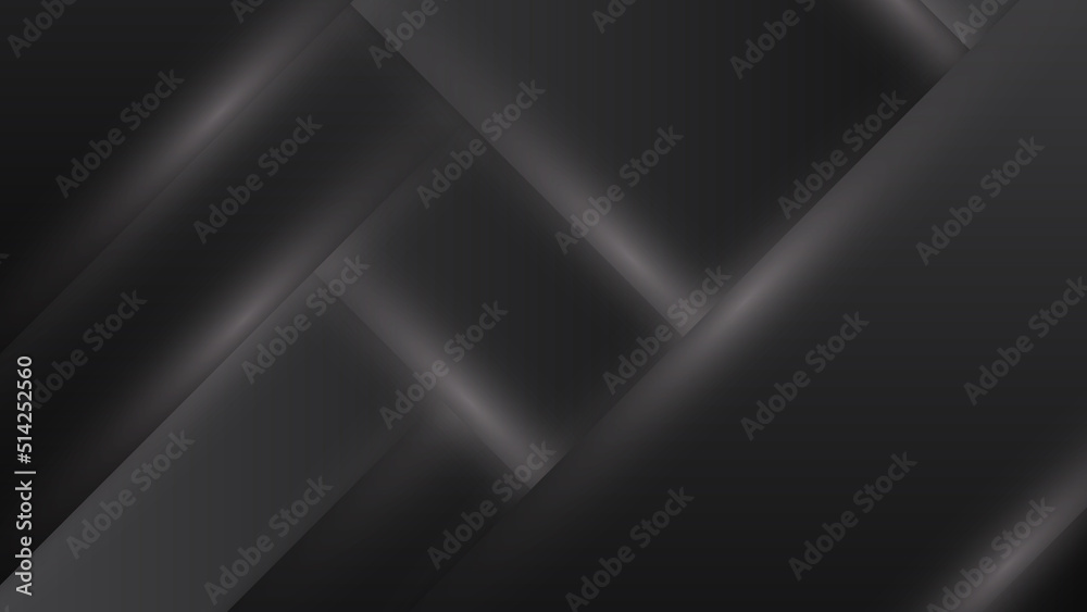 Abstract black background. Vector abstract graphic design banner pattern background template.