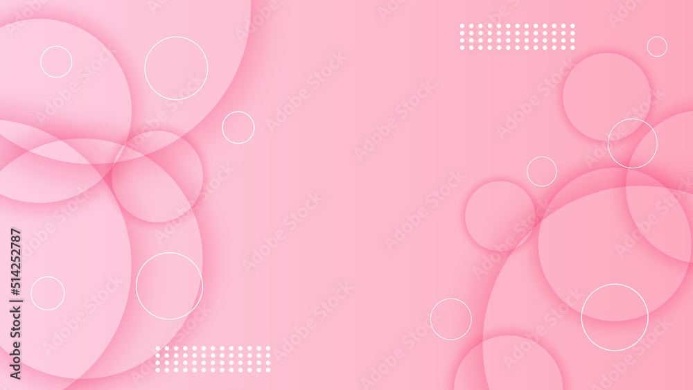 Abstract pink background. Vector abstract graphic design banner pattern background template.