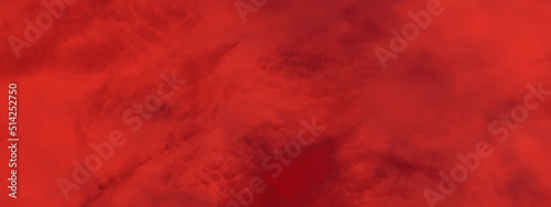 Abstract beautiful red texture with clouds, red color grunge texture with space, red watercolor covered red background texture for wallpaper and creative design.