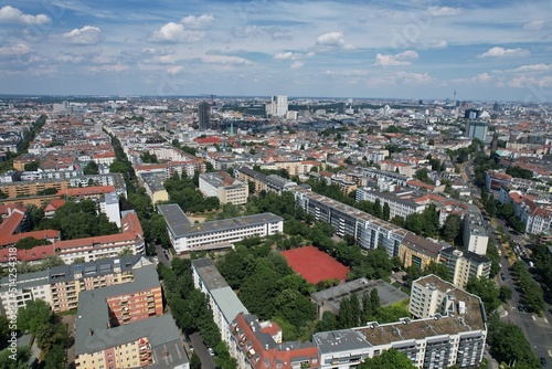 Berlin, Blick vom Hohenzollerndamm in die Sächsische Straße 2022