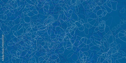 Light blue vector background with random forms.