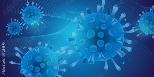 SARS coV 2 covid coronavirus illustration