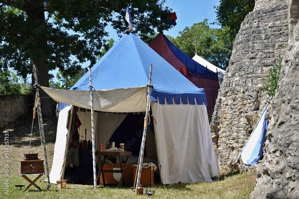 Zeltlager Mittelalter