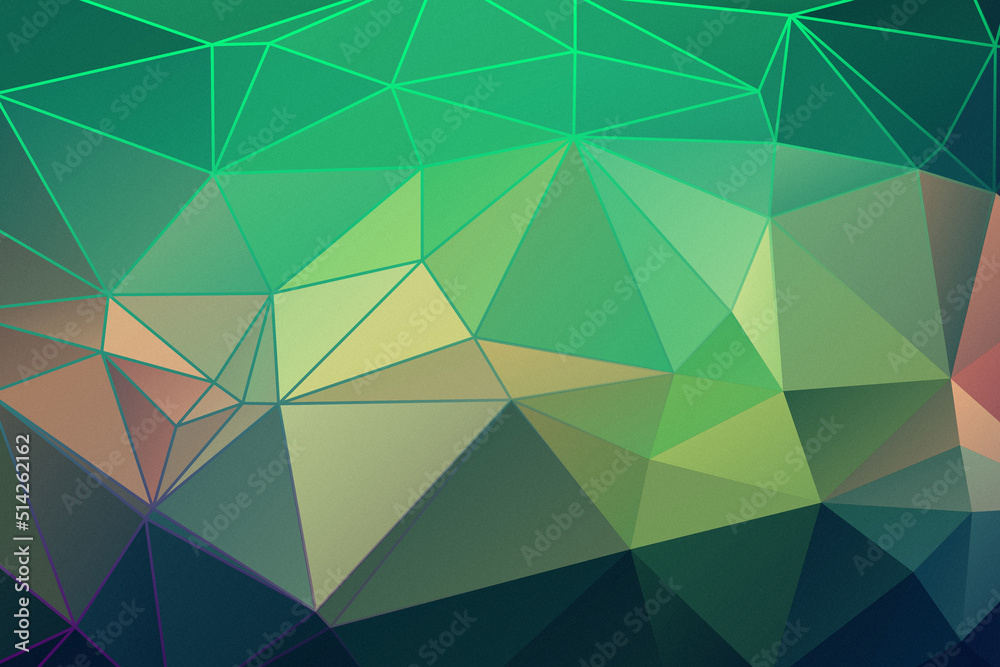 Fototapeta premium Geometric Abstract Background Low Poly Design