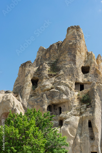 Goreme National Park is the Christian heart of Cappadocia and cave dwelling settlements in the rock of Turkey.