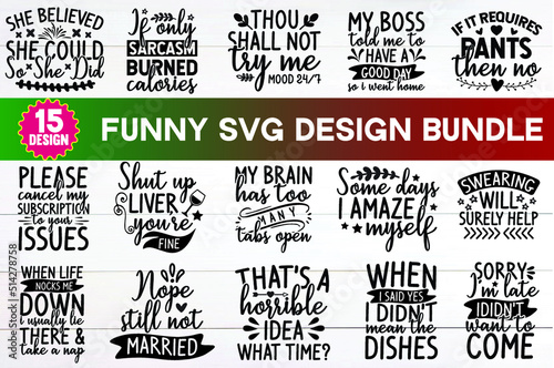 Funny Svg Bundle
