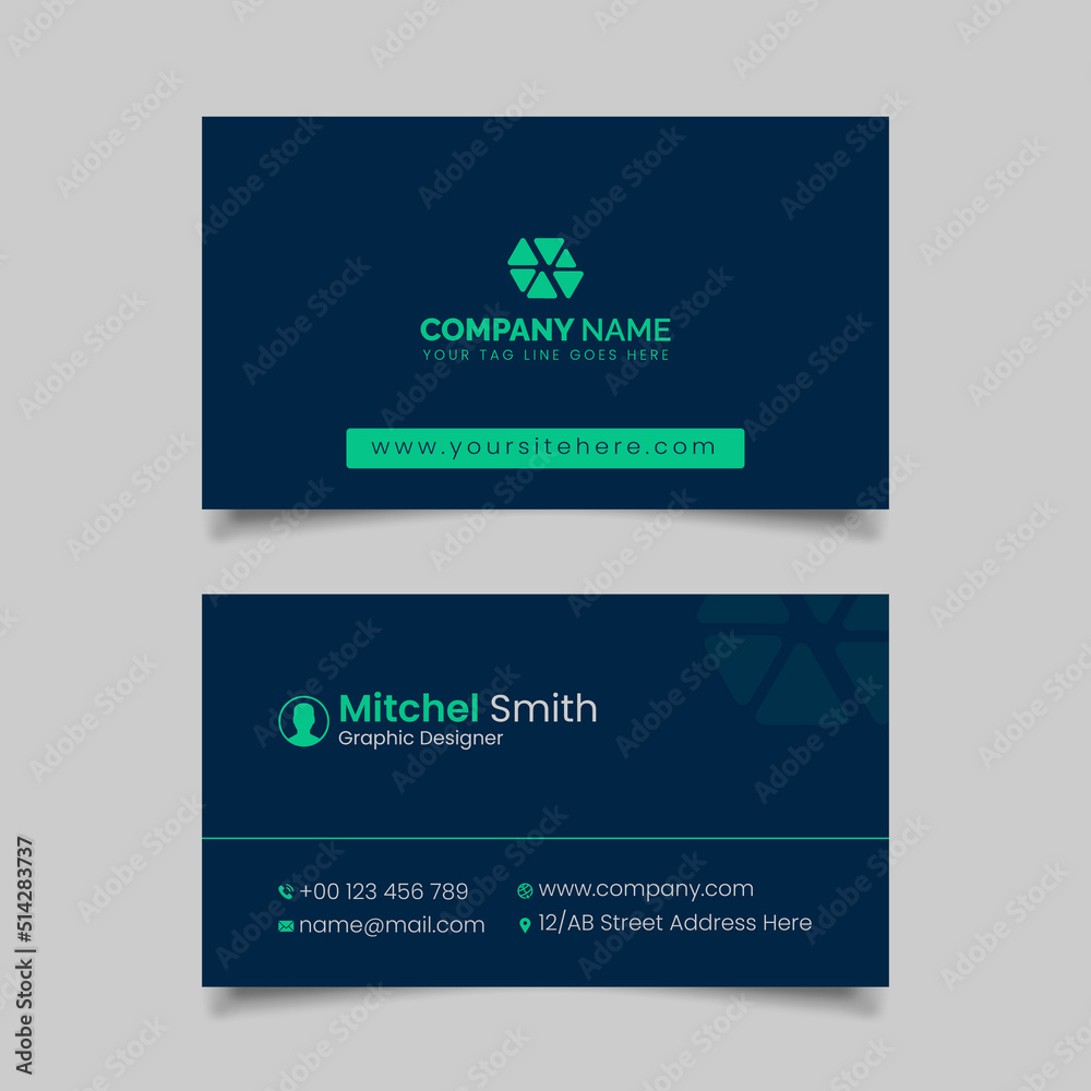 modern business card design . double sided business card design template . flat orange business card inspiration modern business card design . double sided business card design template . flat orange business card inspiration