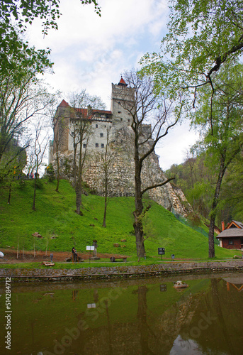 Dracula Castle  or Castle Bran  in Romania