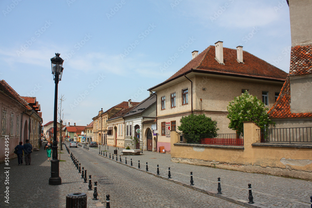Historic architecture of Rasnov, Romania