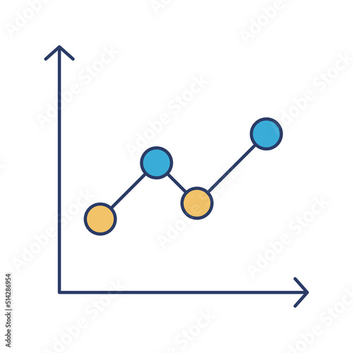 marketing growth progress chart icon