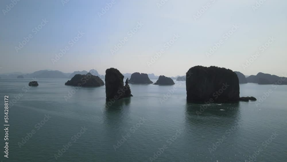 Aerial views of Koh Yai Noi, an island in Thailand Aerial views of Koh Yai Noi, an island in Thailand