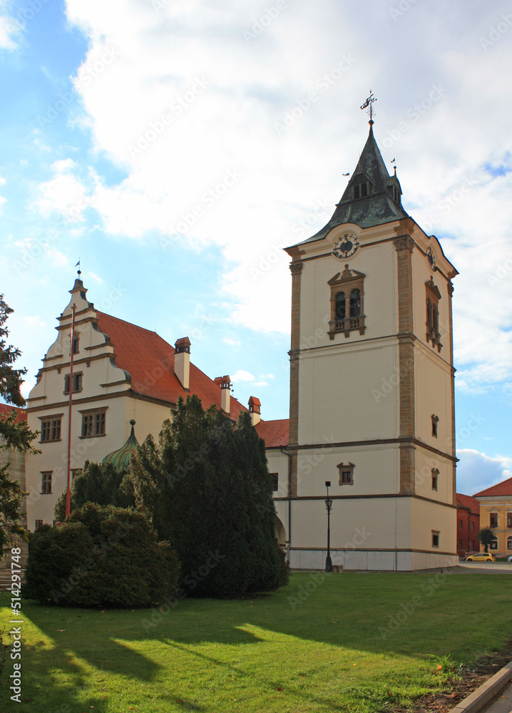 Bell tower of the Old Town Hall in Levoca, Slovakia
