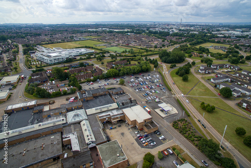 aerial view of north point shopping centre, Bransholme Hull