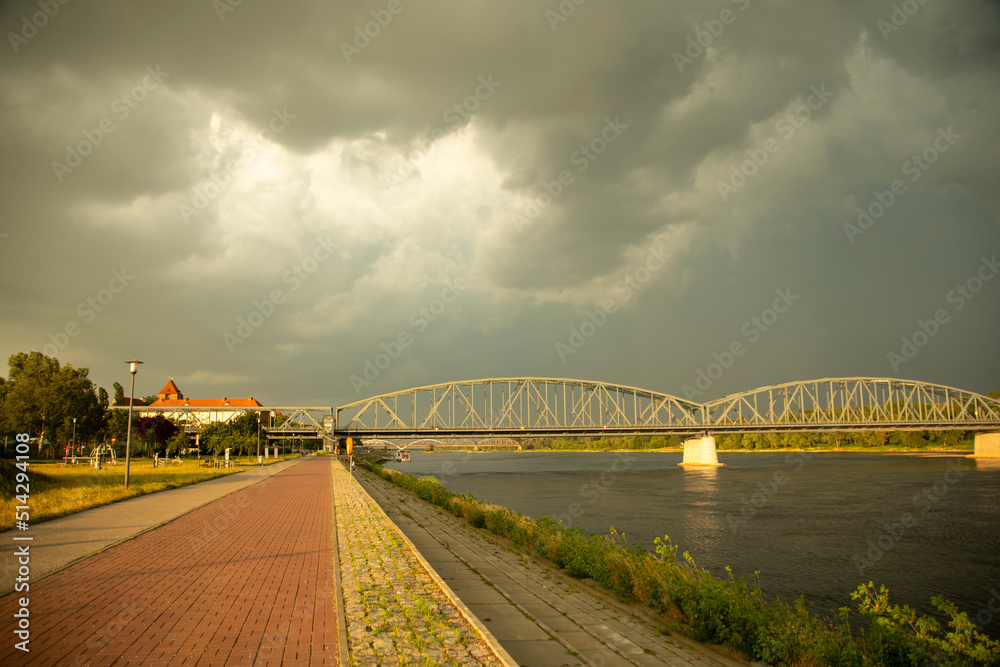 Obraz premium krajobraz Toruń