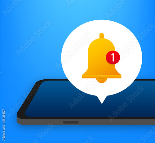 Reminder. Calendar deadline. Alert message. Vector stock illustration.
