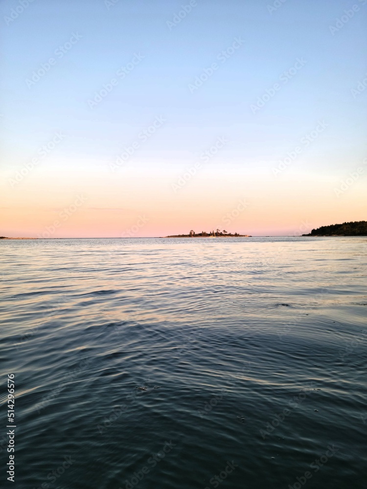 Fototapeta premium sunset in the sea