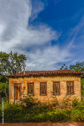 historic house in the city of Ibicoara, Chapada Diamantina, State of Bahia, Brazil © izaias Souza