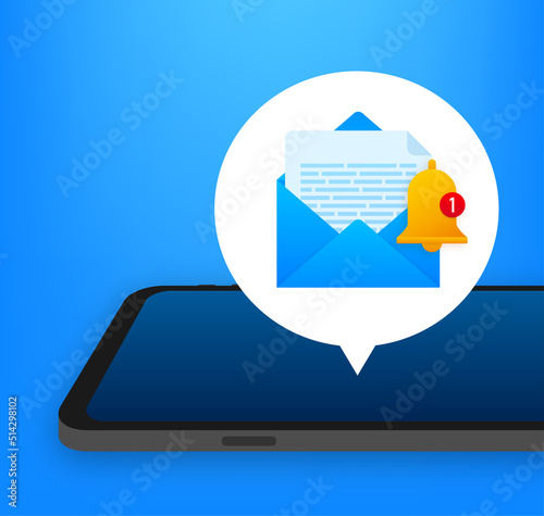 Reminder. Calendar deadline. Alert message. Vector stock illustration.