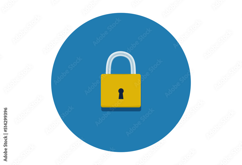 Isolated padlock and lock icon, concept of SSL, information data protection, security, and internet safety
Isolated padlock and lock icon, concept of SSL, information data protection, security, and internet safety