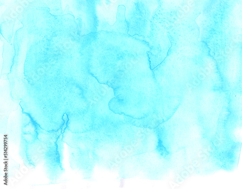 abstract blue watercolor background with texture