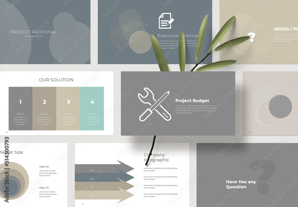 Proposal Stock Business Proposal Stock Template | Adobe Stock