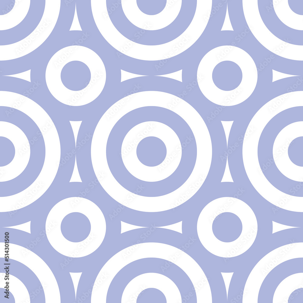 seamless pattern with concentric circles