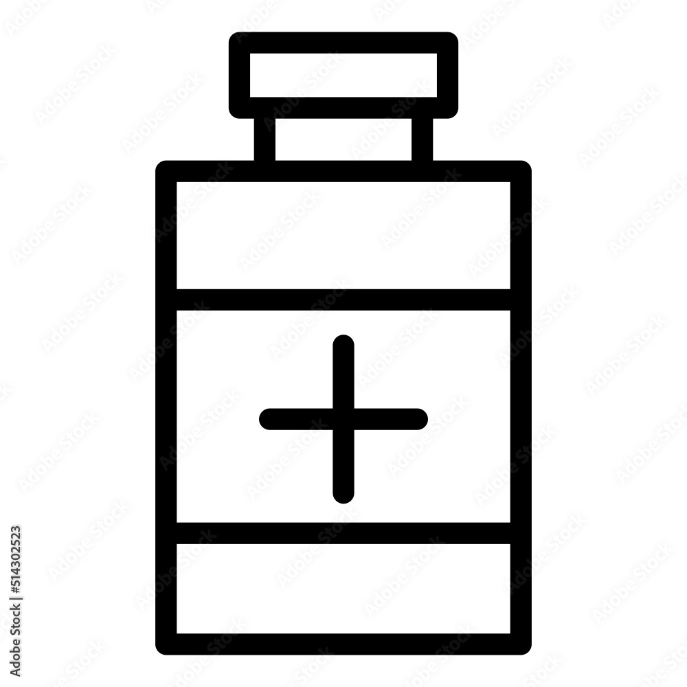 Fototapeta premium pill icon