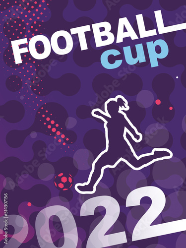 AFFICHE FOOTBALL CUP 2022