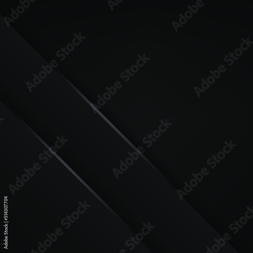 Black geometric background. Vector illustration. 