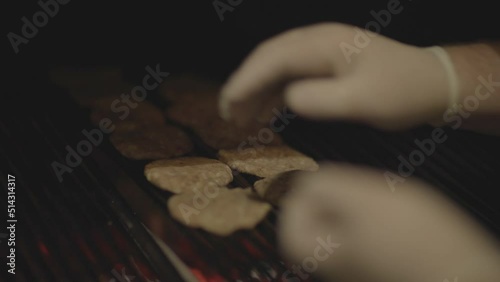 preparing, cooking and serving Turkish meatballs