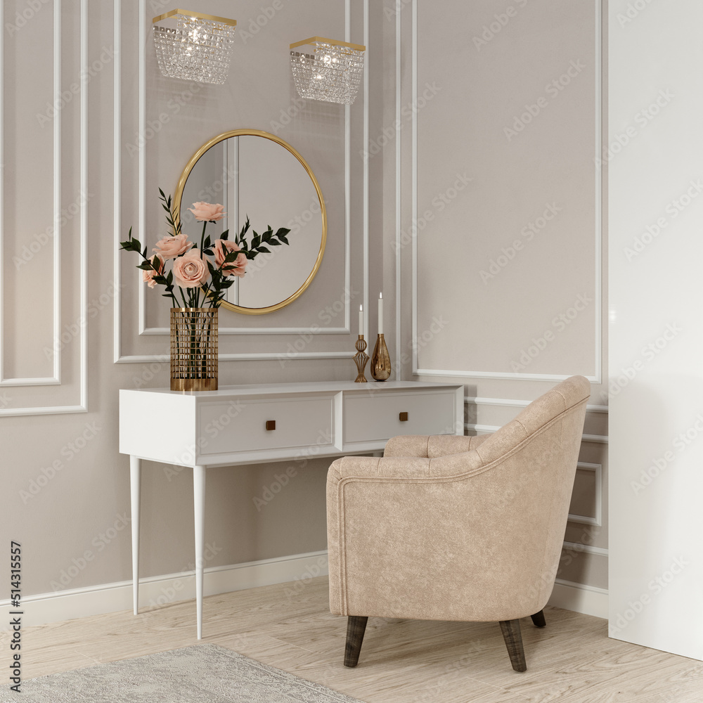 Fotografi 3d rendering