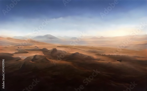 a view of a desert © @uniturehd