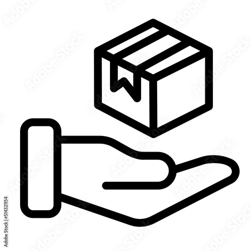 gift line icon
