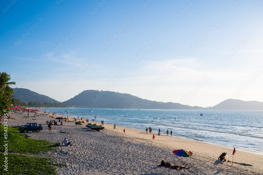 Patong Beach Phuket in the afternoon Patong Beach Phuket in the afternoon