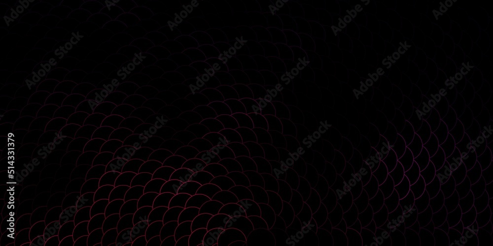 Dark Purple vector pattern with spheres. Dark Purple vector pattern with spheres.