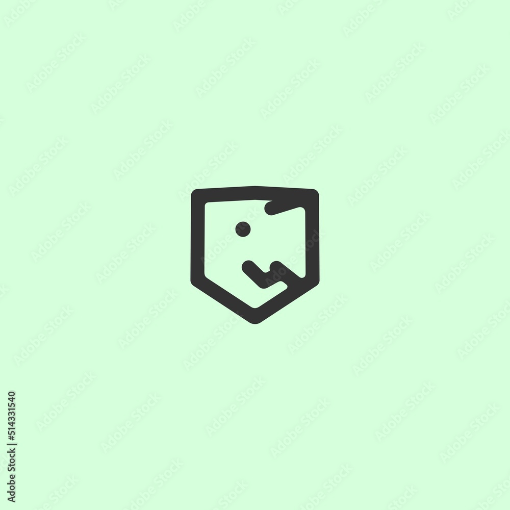 elephant shield icon elephant shield icon