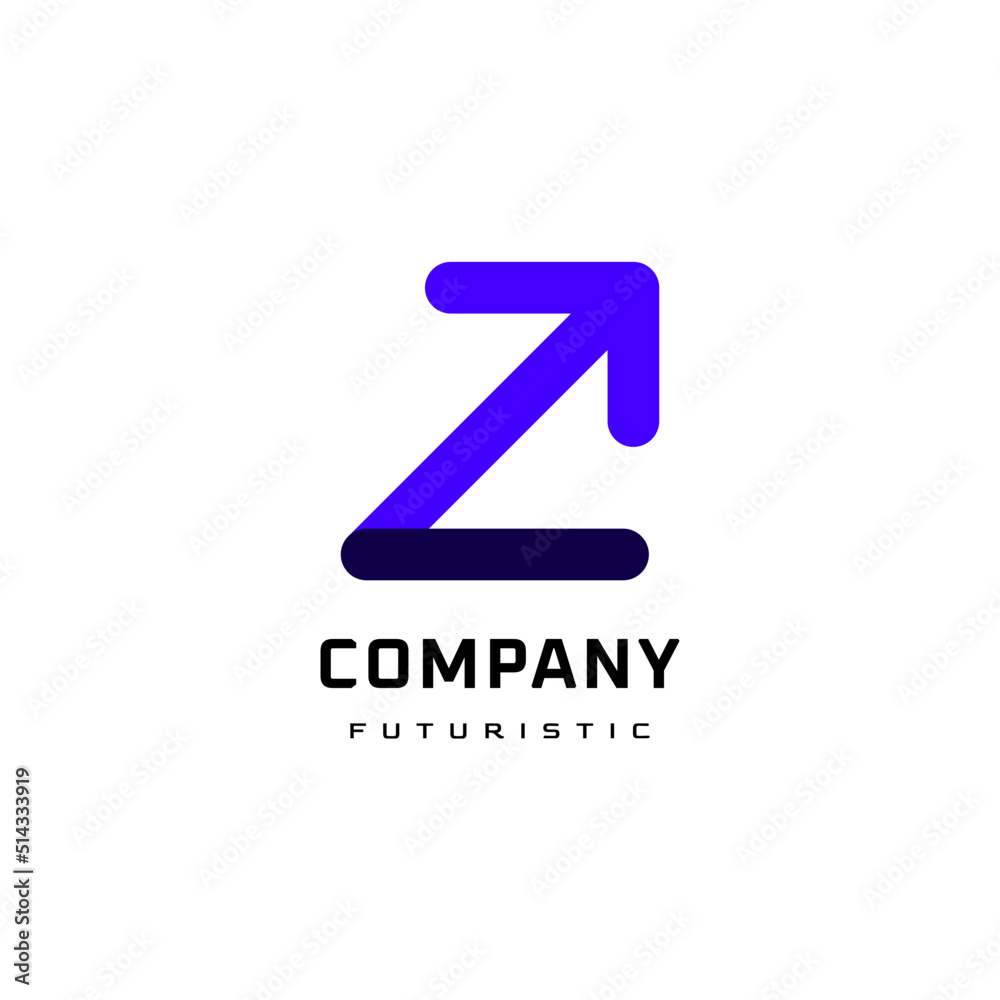 abstract letter z arrow modern logo design template abstract letter z arrow modern logo design template