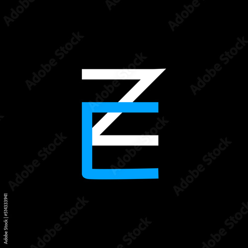 Monogram Letter ZCE Corporate Template photo