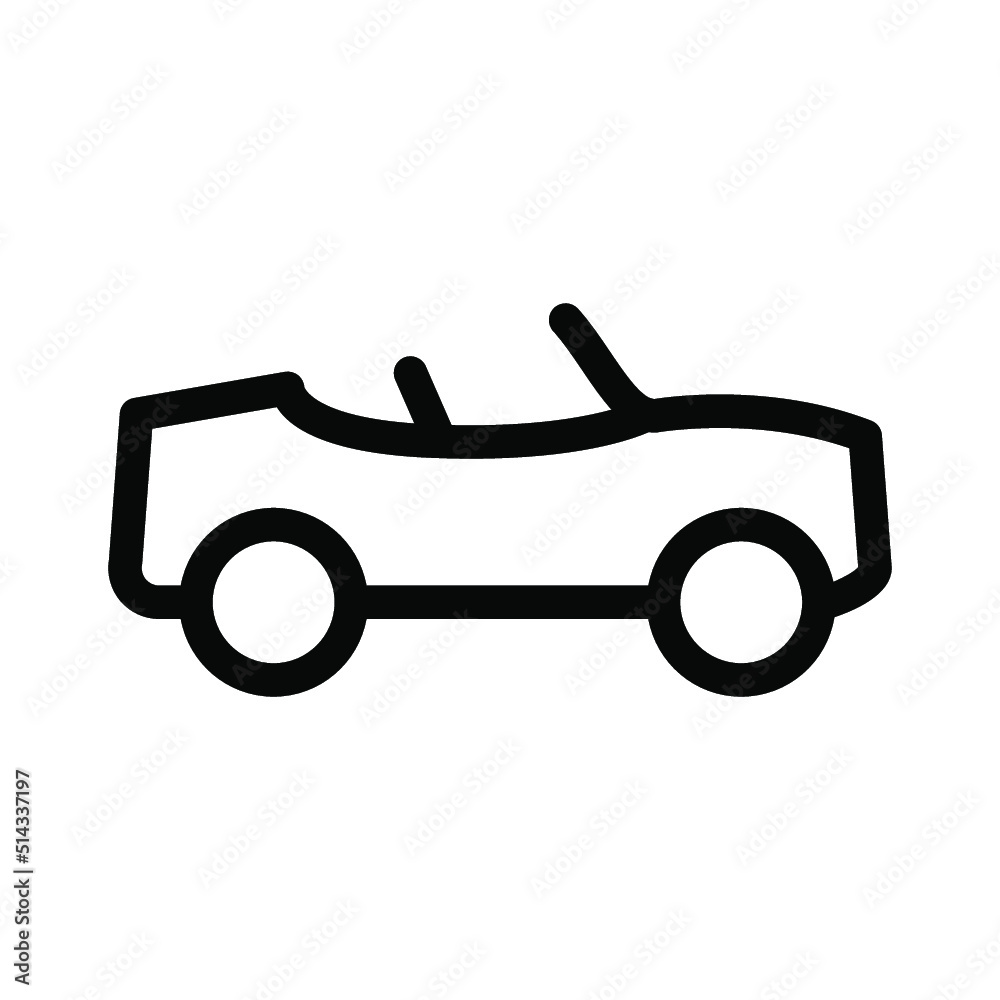 Car icon template