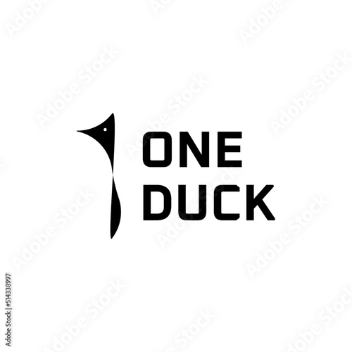 one duck clever simple lgoo photo