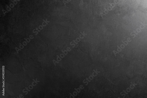 Black wall texture, rough background, dark concrete background with black paint.