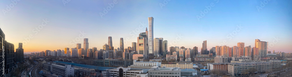 Fototapeta premium Beijing City view