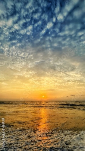 sunrise over the sea
