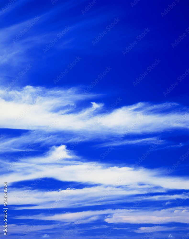 Obraz premium 青空と雲