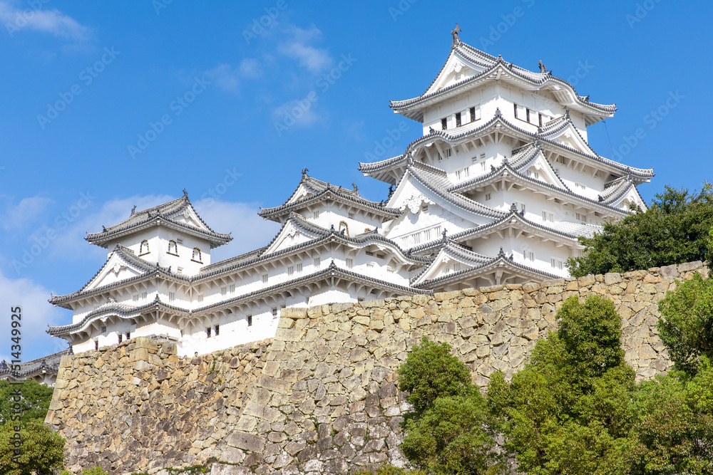 Fototapeta premium 日本兵庫県・姫路城