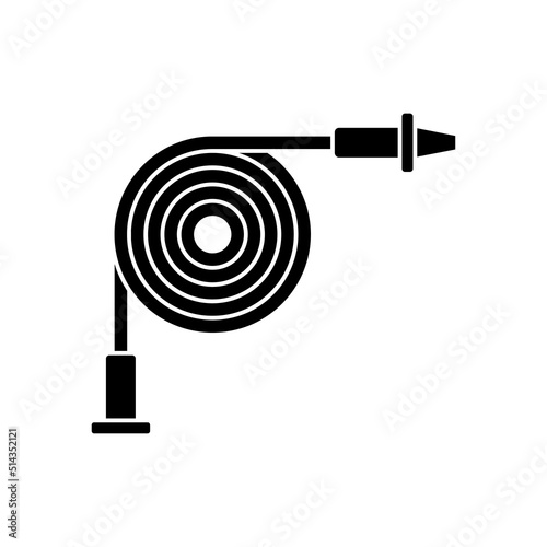 Firehose icon vector.