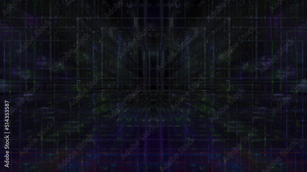 Abstract glitch art grid background image. Abstract glitch art grid background image.