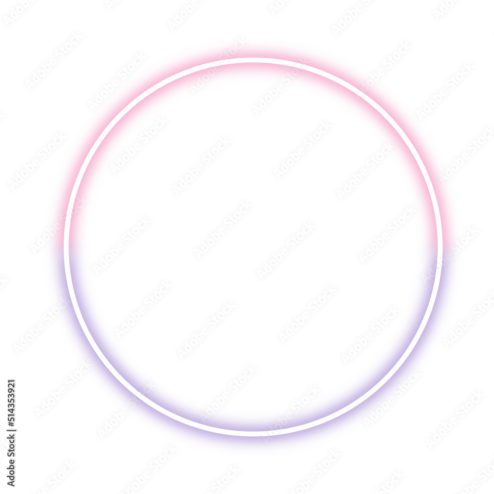 Obraz premium neon frame