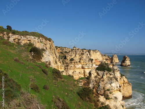 Rock formations at Ponta da Piedade, Lagos, Algarve - Portugal