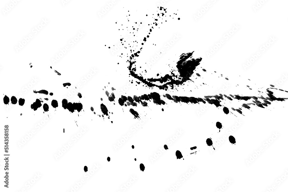 Grunge boots, splatter. Paint splash.	